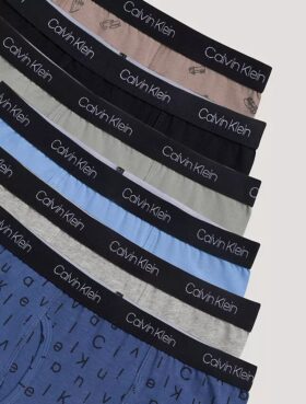 Pack de 6 Boxer Briefs de algodón elástico para niños