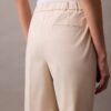 Pantalón cónico elástico refinado Pantalón cónico elástico refinado