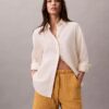 Pantalón corto sin tirantes de doble gasa Pantalón corto sin tirantes de doble gasa