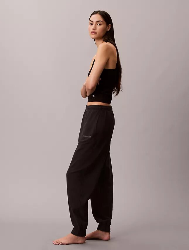Pantalón de chándal para dormir de mezcla de felpa de algodón Pantalón de chándal para dormir de mezcla de felpa de algodón