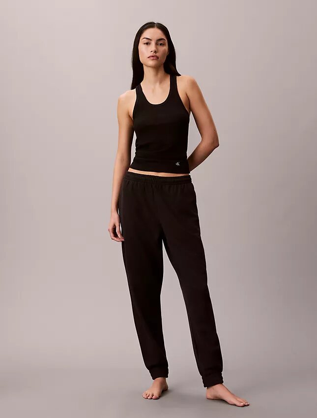 Pantalón de chándal para dormir de mezcla de felpa de algodón Pantalón de chándal para dormir de mezcla de felpa de algodón