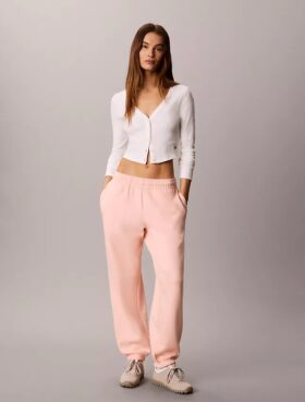 Pantalón jogger de felpa con Monogram