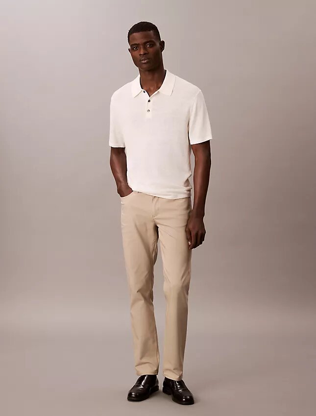 Pantalones ajustados de 5 bolsillos Pantalones ajustados de 5 bolsillos