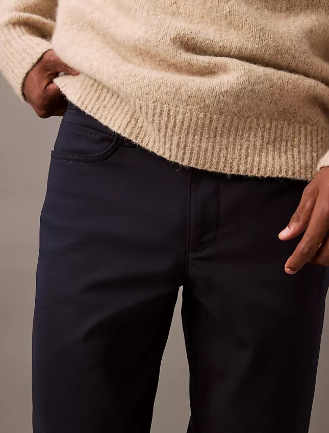 Pantalones ajustados de 5 bolsillos Pantalones ajustados de 5 bolsillos