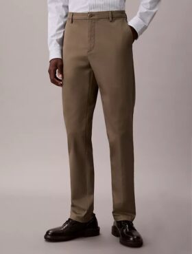 Pantalones ajustados de Cotton Stretch