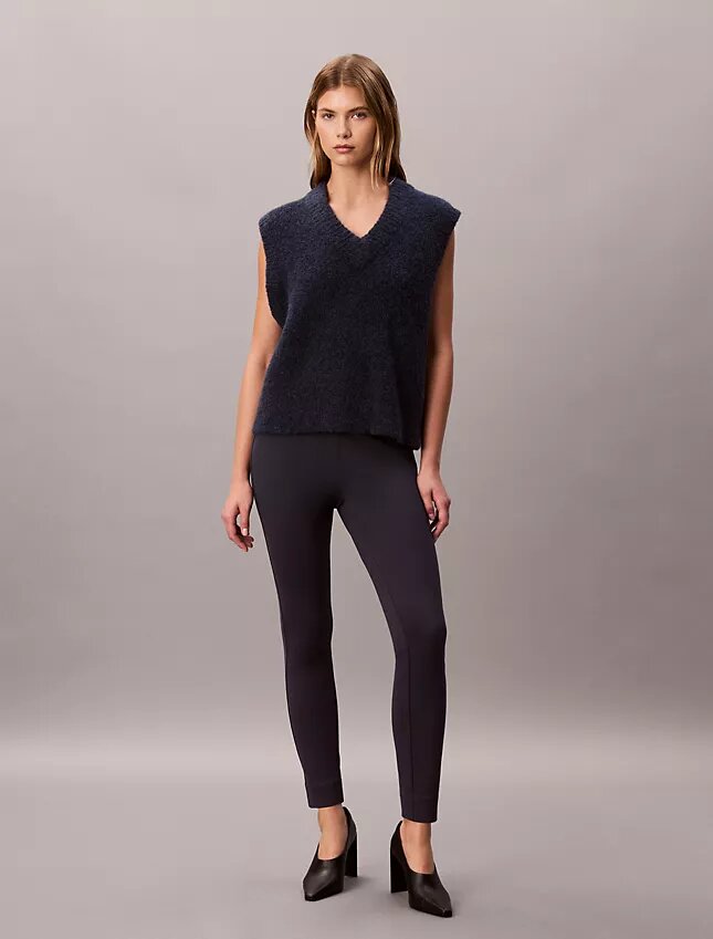 Pantalones ajustados de ponte Pantalones ajustados de ponte