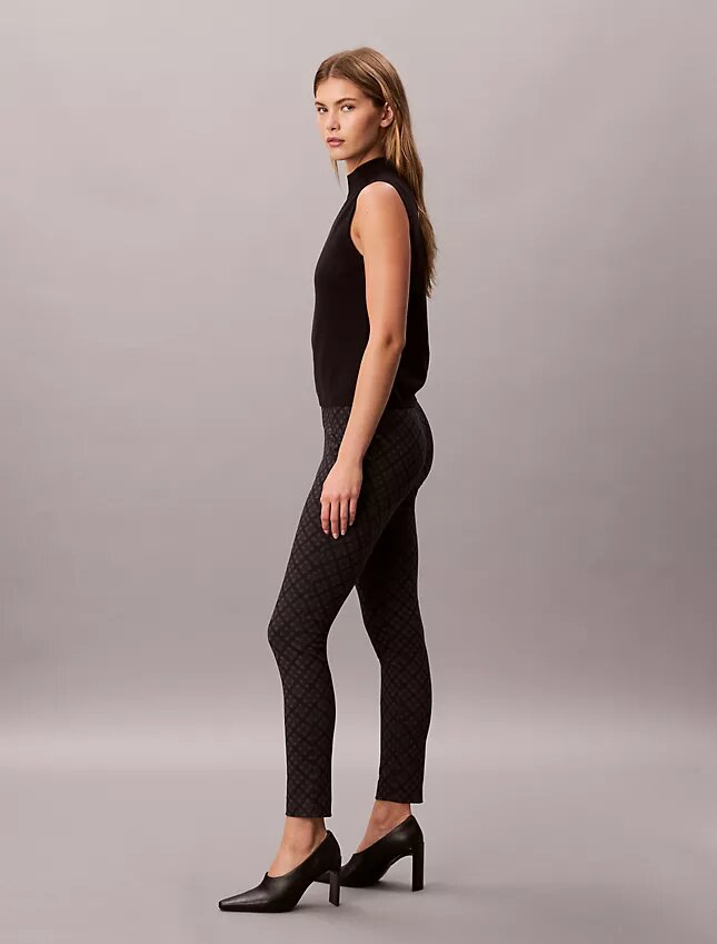 Pantalones ajustados de ponte Pantalones ajustados de ponte
