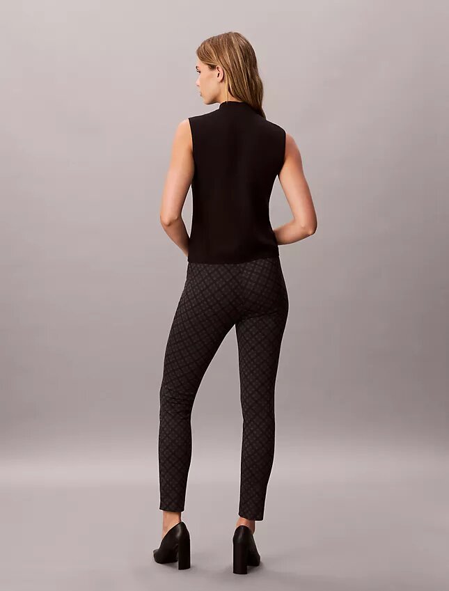 Pantalones ajustados de ponte Pantalones ajustados de ponte