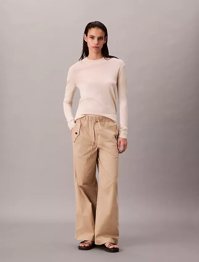 Pantalones cargo de algodón Pantalones cargo de algodón