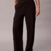 Pantalones cargo de pierna ancha para ir al trabajo