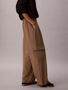Pantalones cargo de pierna ancha para ir al trabajo Pantalones cargo de pierna ancha para ir al trabajo