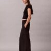 Pantalones cargo de pierna ancha para ir al trabajo