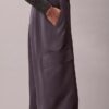 Pantalones cargo holgados de sarga de satén Pantalones cargo holgados de sarga de satén