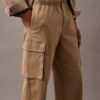 Pantalones cargo rectos de algodón Cotton Stretch Pantalones cargo rectos de algodón Cotton Stretch