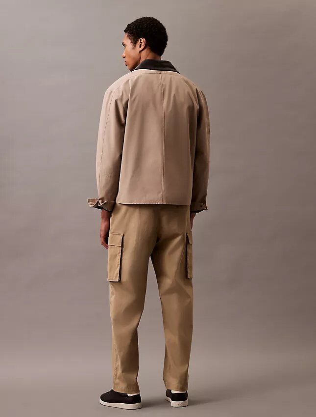 Pantalones cargo rectos de algodón Cotton Stretch Pantalones cargo rectos de algodón Cotton Stretch