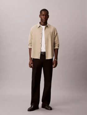 Pantalones cargo rectos de algodón elástico estilo 90s Straight
