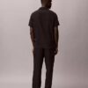 Pantalones cargo rectos holgados de lino y algodón Pantalones cargo rectos holgados de lino y algodón
