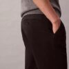 Pantalones chino ajustados de satén de algodón Pantalones chino ajustados de satén de algodón