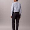 Pantalones chino ajustados de satén de algodón Pantalones chino ajustados de satén de algodón
