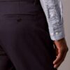 Pantalones chino ajustados de satén de algodón Pantalones chino ajustados de satén de algodón