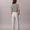 Pantalones chino de algodón Cotton Stretch de corte recto Pantalones chino de algodón Cotton Stretch de corte recto