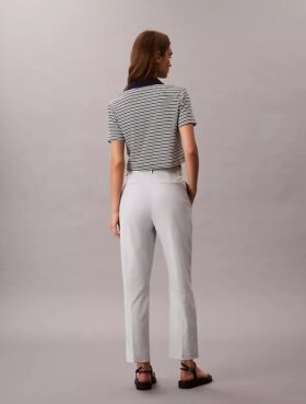 Pantalones chino de algodón Cotton Stretch de corte recto
