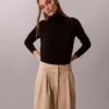 Pantalones chino de pierna ancha ajustables Pantalones chino de pierna ancha ajustables