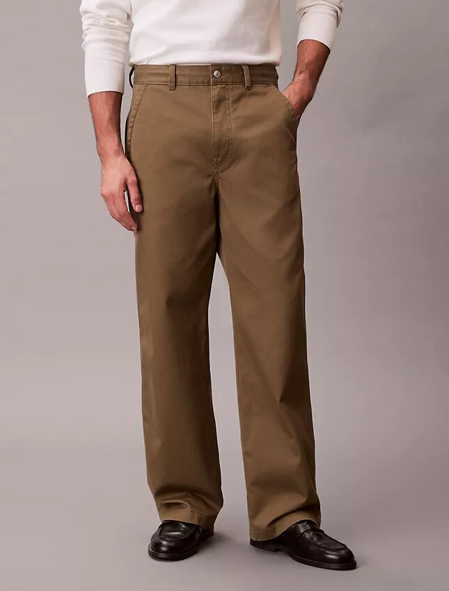 Pantalones chino holgados estilo años 90 Pantalones chino holgados estilo años 90