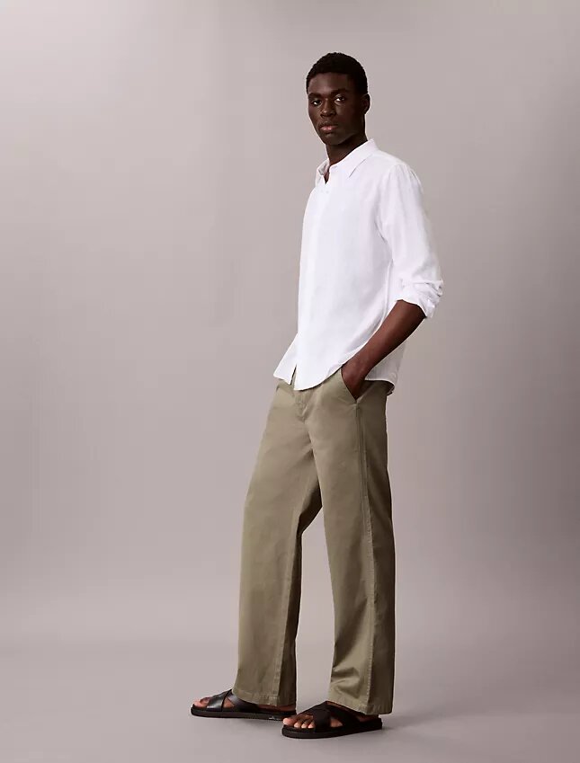 Pantalones chino holgados estilo años 90 Pantalones chino holgados estilo años 90