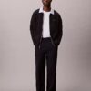 Pantalones chino rectos con pliegues estilo años 90 Pantalones chino rectos con pliegues estilo años 90