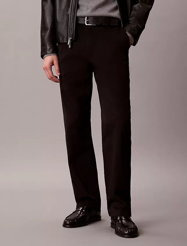 Pantalones chino rectos de algodón elástico de los años 90s Straight Pantalones chino rectos de algodón elástico de los años 90s Straight