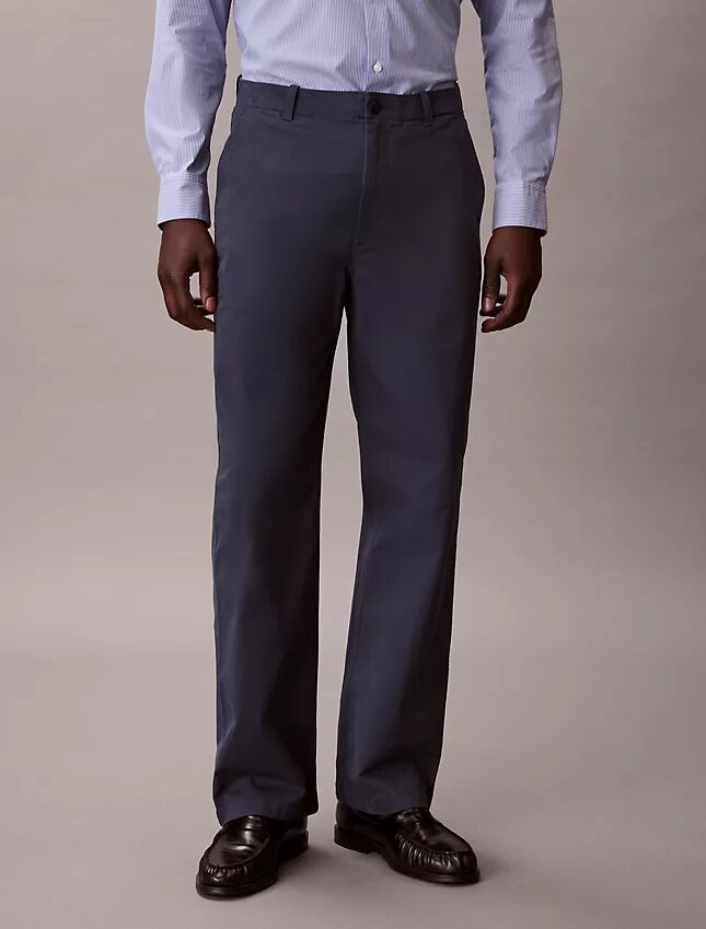 Pantalones chino rectos estilo años 90 Pantalones chino rectos estilo años 90