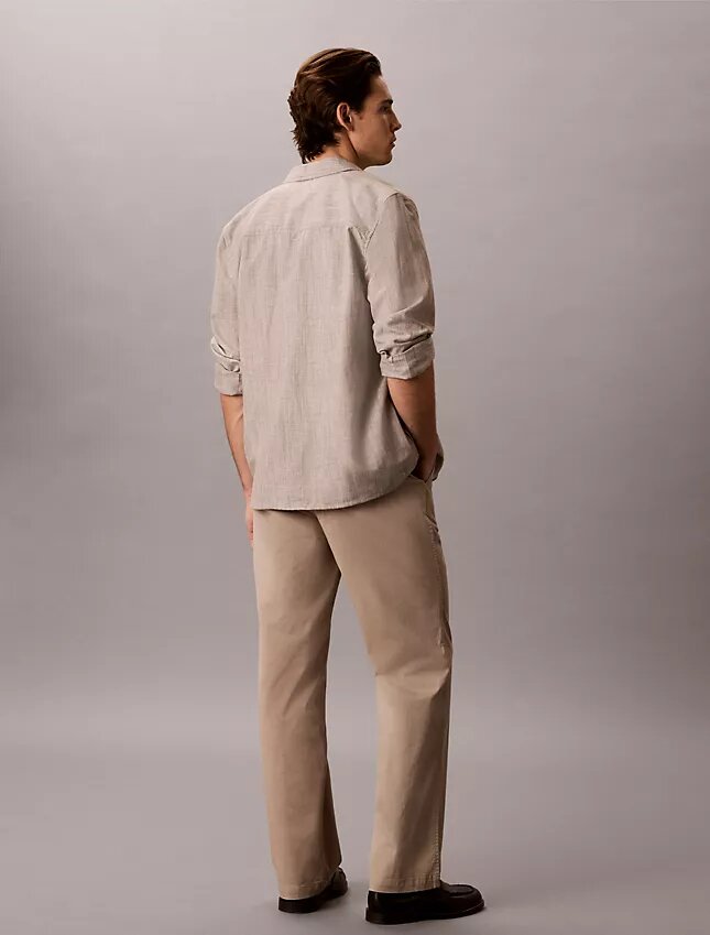 Pantalones chino rectos estilo años 90 Pantalones chino rectos estilo años 90