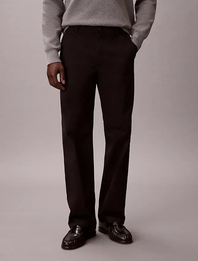 Pantalones chino rectos estilo años 90 Pantalones chino rectos estilo años 90