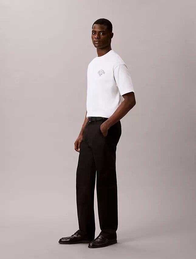 Pantalones chino rectos estilo años 90 Pantalones chino rectos estilo años 90