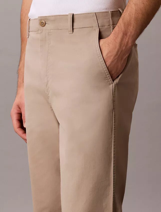 Pantalones chino rectos estilo años 90 Pantalones chino rectos estilo años 90