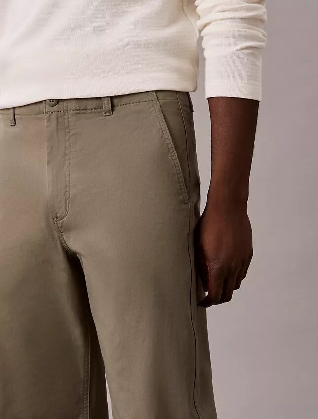 Pantalones chino rectos estilo años 90 Pantalones chino rectos estilo años 90