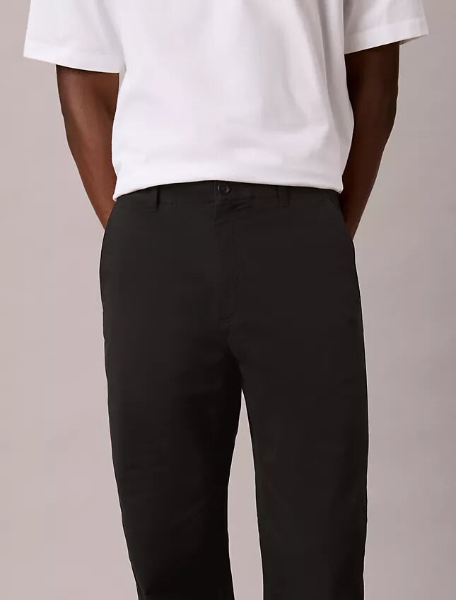 Pantalones chino rectos estilo años 90 Pantalones chino rectos estilo años 90