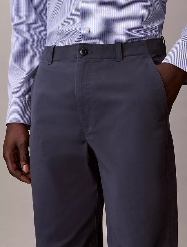 Pantalones chino rectos estilo años 90 Pantalones chino rectos estilo años 90