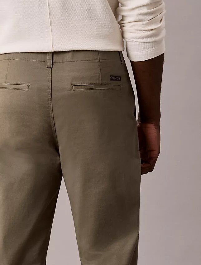 Pantalones chino rectos estilo años 90 Pantalones chino rectos estilo años 90