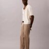 Pantalones chinos cortos de corte holgado estilo años 90 Pantalones chinos cortos de corte holgado estilo años 90