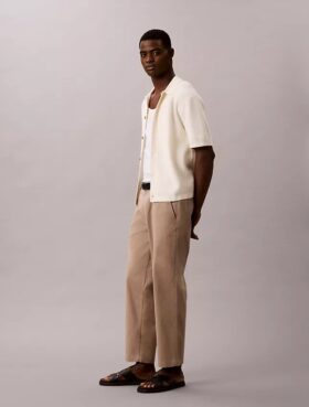 Pantalones chinos cortos de corte holgado estilo años 90