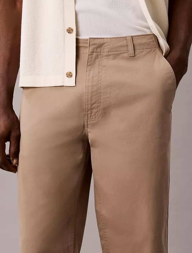 Pantalones chinos cortos de corte holgado estilo años 90 Pantalones chinos cortos de corte holgado estilo años 90