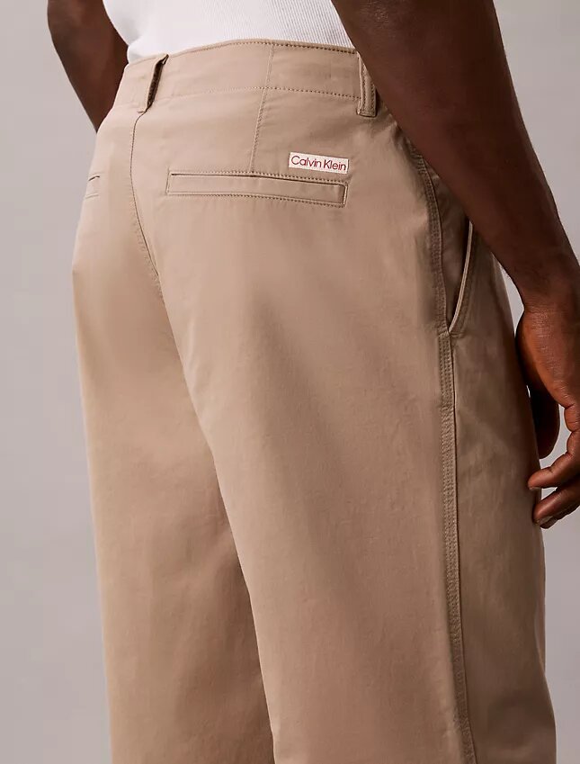 Pantalones chinos cortos de corte holgado estilo años 90 Pantalones chinos cortos de corte holgado estilo años 90