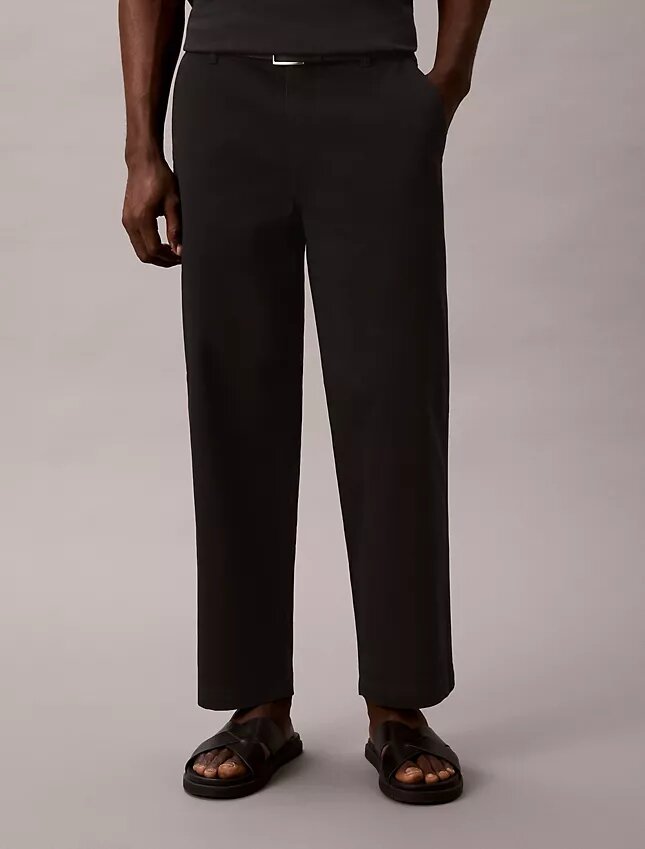 Pantalones chinos cortos de corte holgado estilo años 90 Pantalones chinos cortos de corte holgado estilo años 90