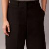 Pantalones chinos cropped de pierna ancha