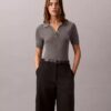 Pantalones chinos cropped de pierna ancha