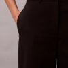 Pantalones chinos de algodón elástico de pierna ancha Pantalones chinos de algodón elástico de pierna ancha