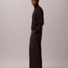 Pantalones chinos holgados de sarga Cotton Stretch de algodón Pantalones chinos holgados de sarga Cotton Stretch de algodón