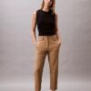 Pantalones chinos rectos de algodón elástico Pantalones chinos rectos de algodón elástico
